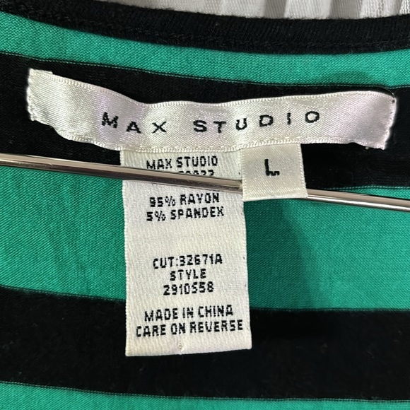 Black and green Max Studio dress! - Picture 2 of 4